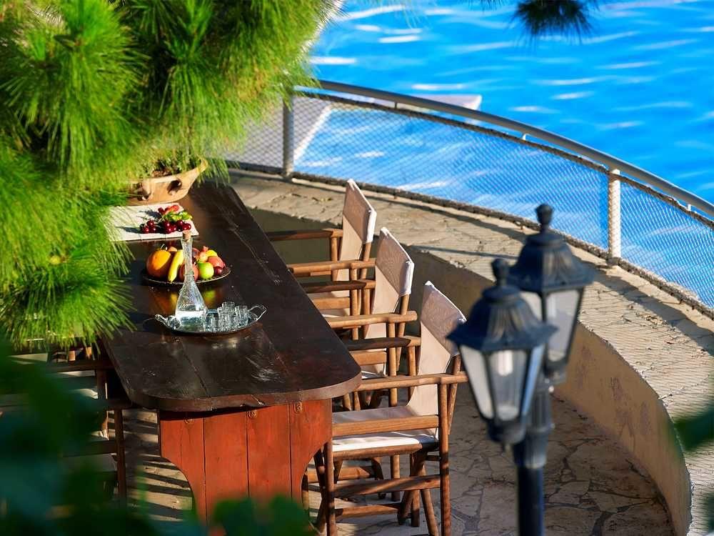 Aroma Creta Hotel Куцунари Ресторант снимка