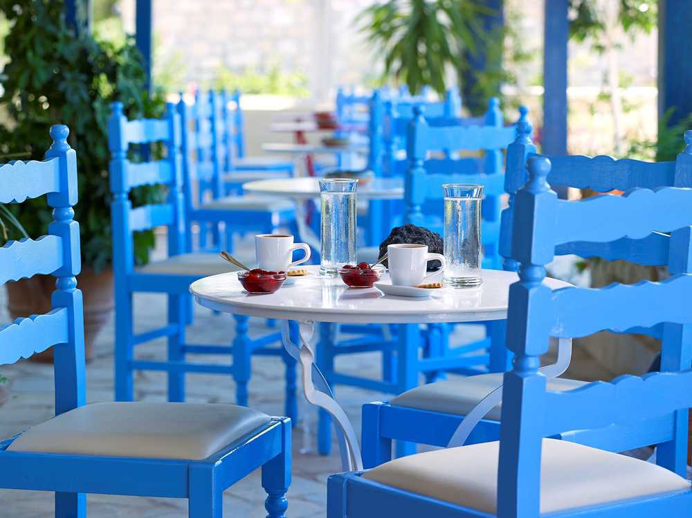 Aroma Creta Hotel Куцунари Ресторант снимка